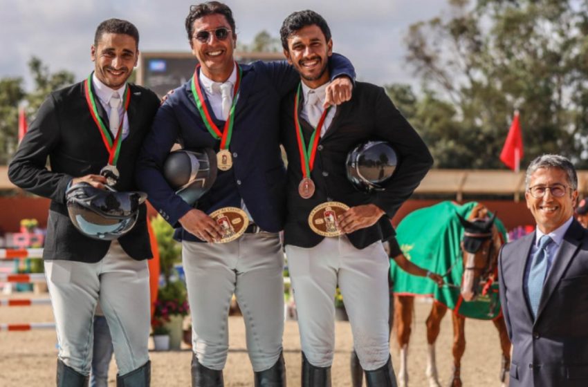  أسبوع الفرس 2023: الفارس الغالي الشاوي يتوج بطلا للمغرب لفئة الكبار متوسط في القفز على الحواجز