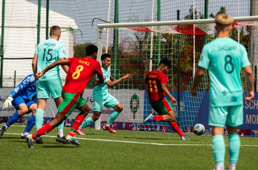  بطولة العالم لكرة القدم المدرسية المغرب 2023: الفريق المغربي ب ذكورا يتأهل الى المباراة النهائية