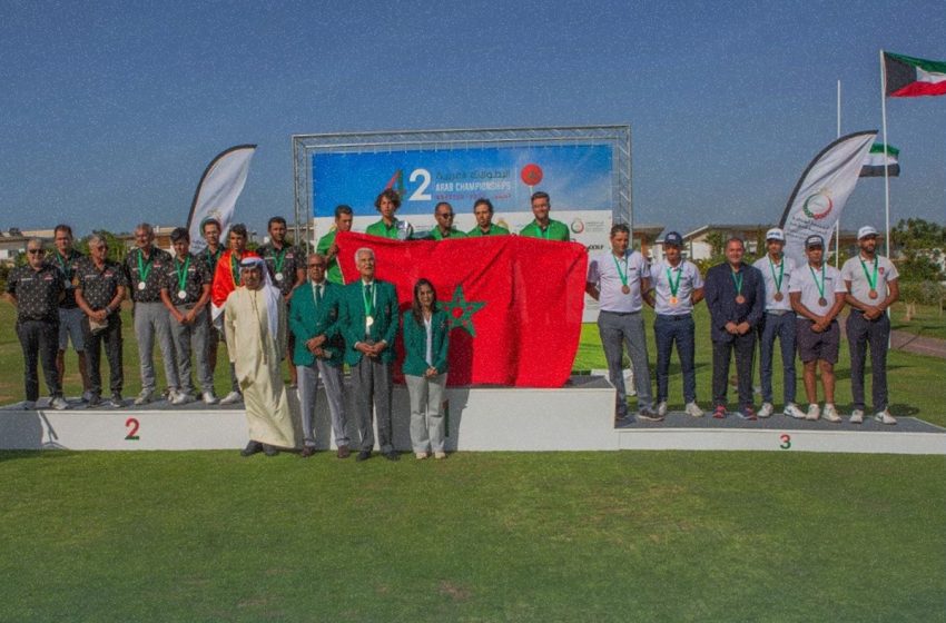 المنتخب المغربي للهواة يحرز لقب الدورة ال42 للبطولة العربية للغولف