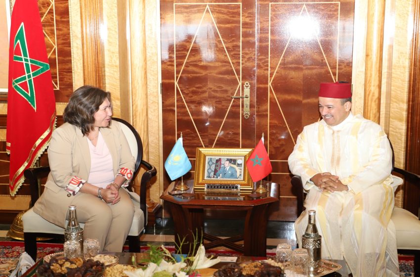  السيد ميارة يؤكد على الأهمية التي يكتسيها التعاون البرلماني في تعزيز العلاقات المغربية الكازاخستانية