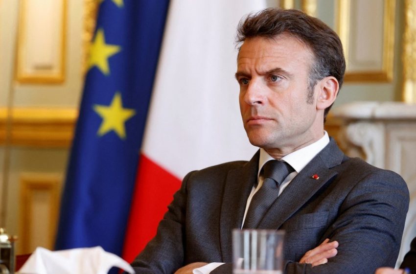  الرئيس الفرنسي يتراجع عن إلقاء خطاب العيد الوطني