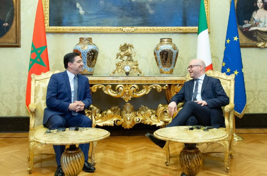 رئيس مجلس النواب الإيطالي: المغرب، مخاطب متميز لاستقرار منطقة البحر الأبيض المتوسط