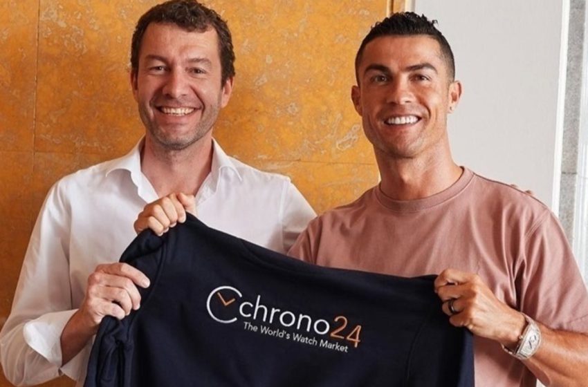 كريستيانو رونالدو يستثمر في منصة كرونو 24 لبيع الساعات الفاخرة