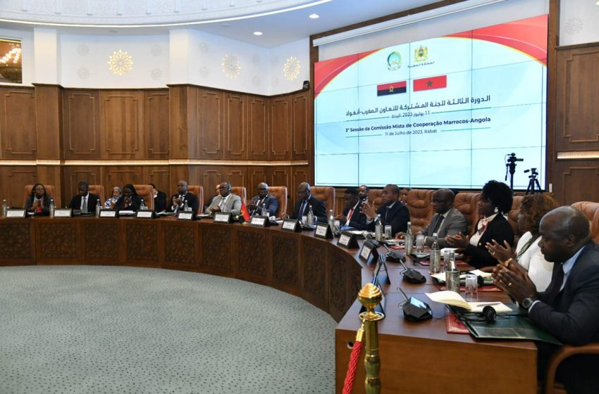  لجنة التعاون المشتركة المغربية-الأنغولية: أنغولا تشيد بريادة جلالة الملك بشأن قضية الهجرة على الصعيدين الإفريقي والدولي