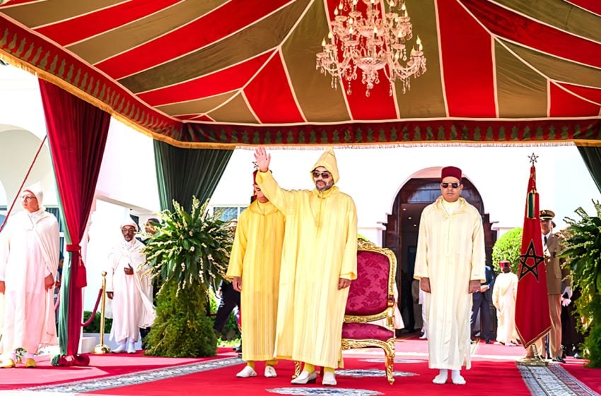 الملك محمد السادس يترأس بالمضيق حفل استقبال بمناسبة عيد العرش