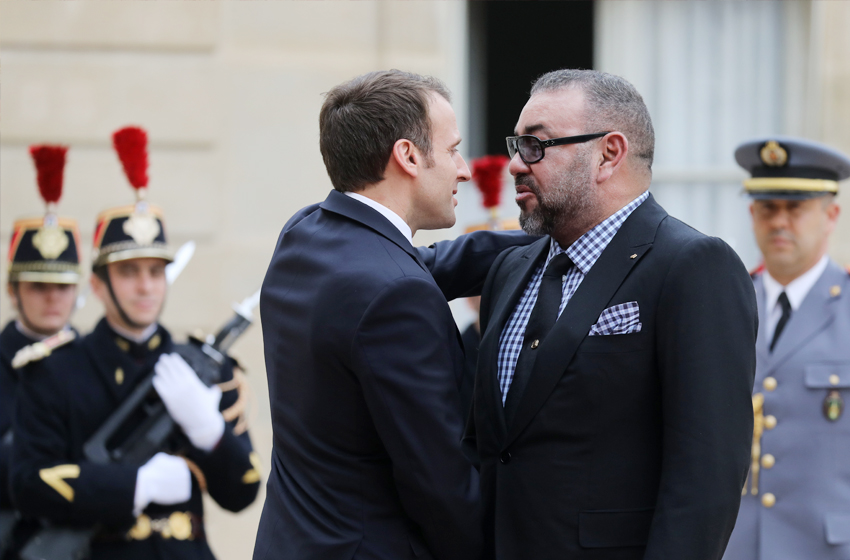  الرئيس الفرنسي يهنئ جلالة الملك بمناسبة عيد العرش