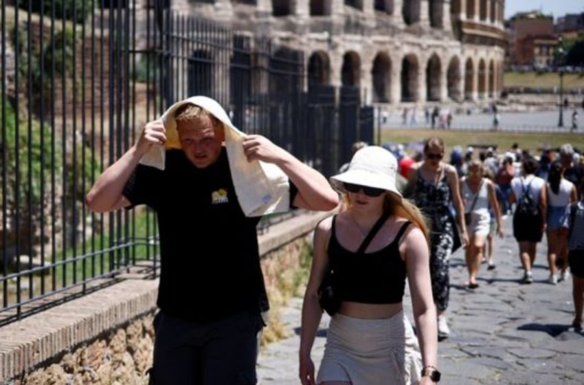 إيطاليا تصدر إنذارا أحمر ابتداء من اليوم السبت بسبب موجة الحرارة
