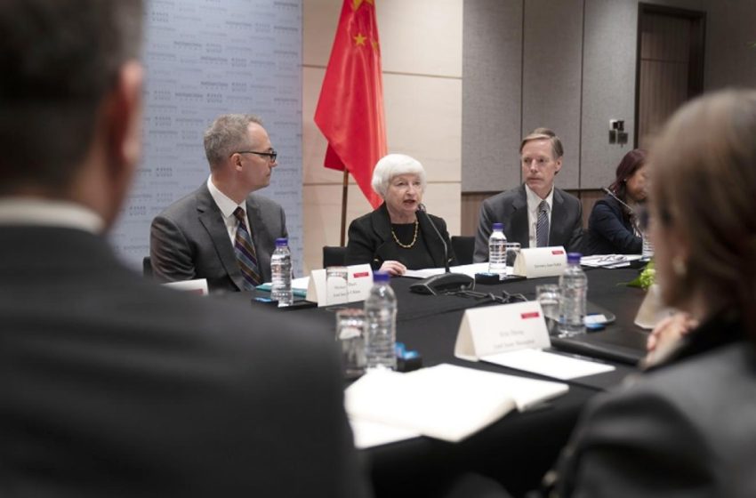  وزيرة الخزانة الأميركية تزور الصين سعيا إلى التهدئة