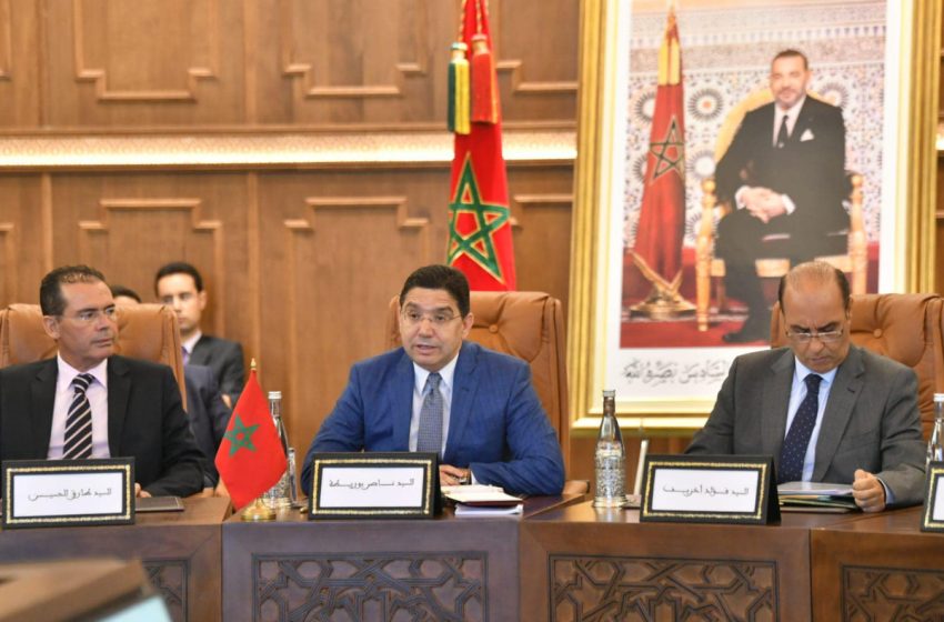  السيد بوريطة: المغرب يعرب عن تضامنه مع الشعب الفلسطيني في هذه المرحلة الحرجة والخطيرة