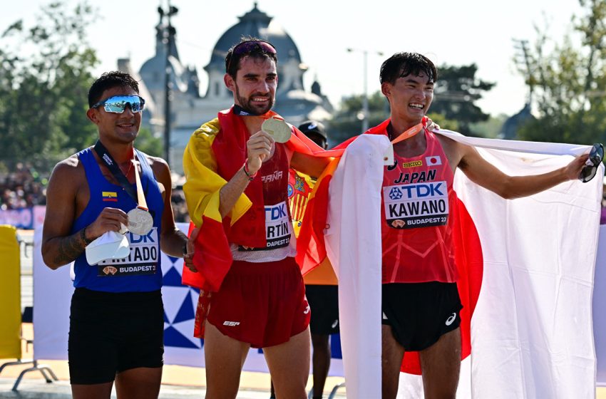  بودابست 2023: ذهبيتان جديدتان للإسبانيين مارتن وبيريس في سباقات المشي