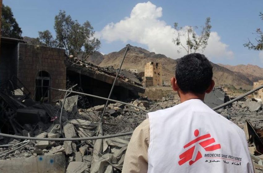 إثنين من موظفي أطباء بلا حدود يتعرضون للإختطاف وسط اليمن