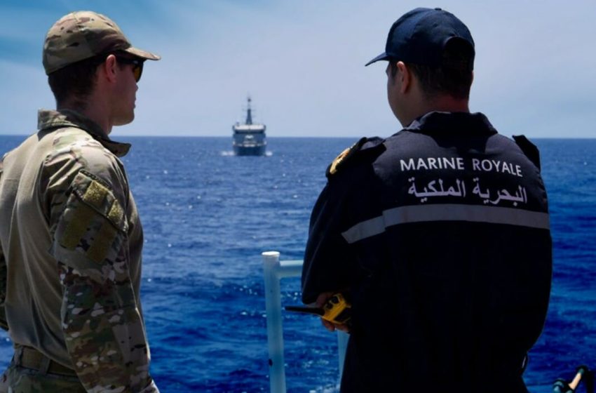 الداخلة: البحرية الملكية تقدم المساعدة لـ 75 مرشحا للهجرة غير الشرعية