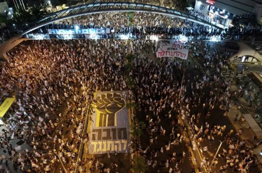  المظاهرات في إسرائيل تتجدد للأسبوع الـ32 على التوالي ضد التعديلات القضائية