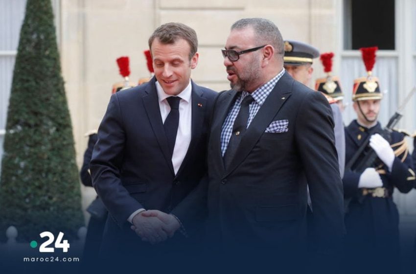  برقية تهنئة إلى جلالة الملك من الرئيس الفرنسي بمناسبة عيد الشباب