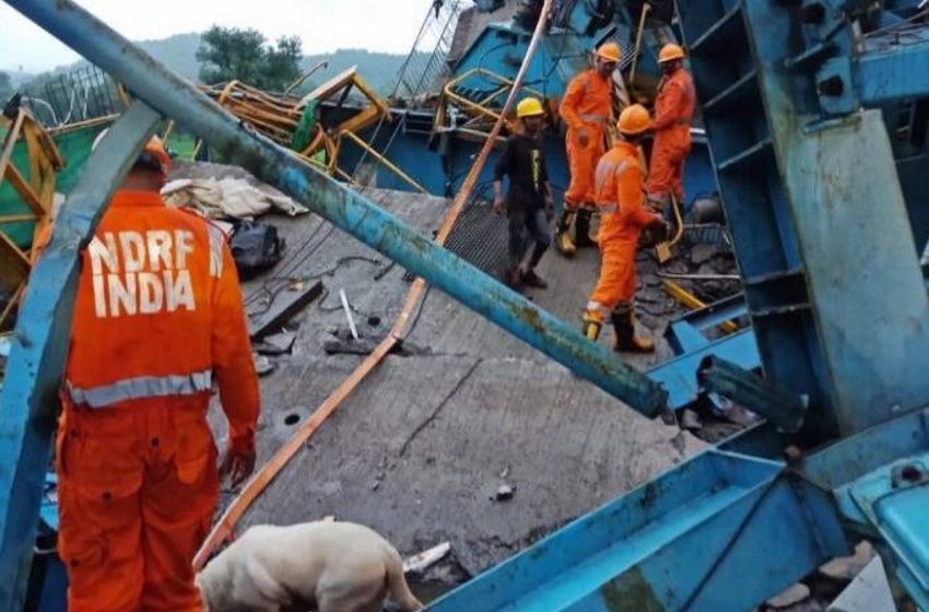 مصرع 17 شخصا بسبب انهيار رافعة في الهند