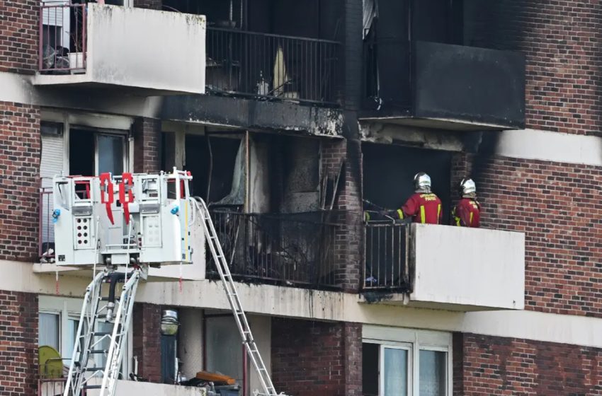  مصرع 3 أشخاص جراء حريق بمبنى سكني قرب العاصمة الفرنسية باريس