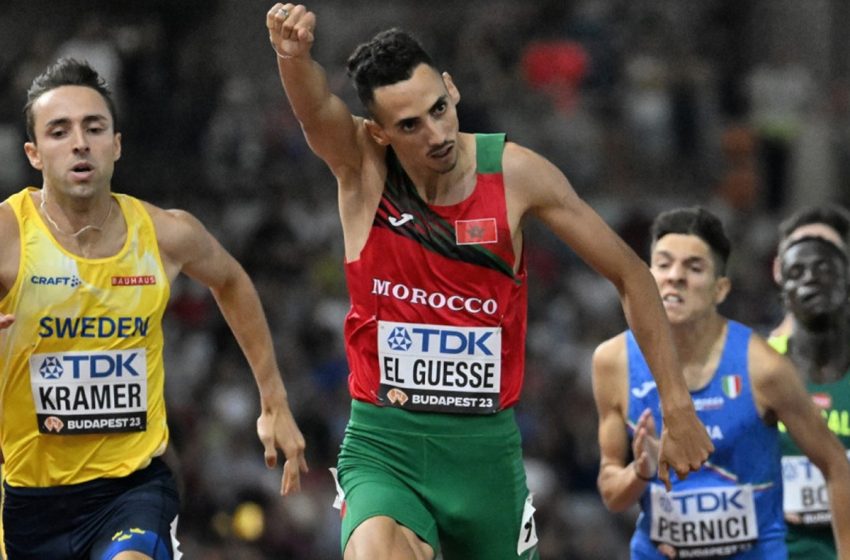 المغربي عبد العاطي الكص يمر الى نصف النهائي 800 متر ببطولة العالم لألعاب القوى