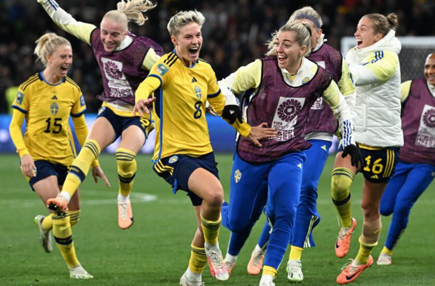 كأس العالم السيدات 2023: السويد تفوز على أستراليا وتنتزع المركز الثالث