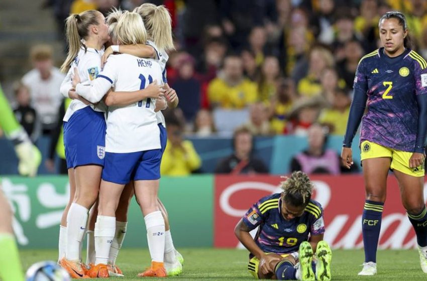  سيدات إنجلترا يتأهلن إلى نصف نهائي المونديال على حساب كولومبيا