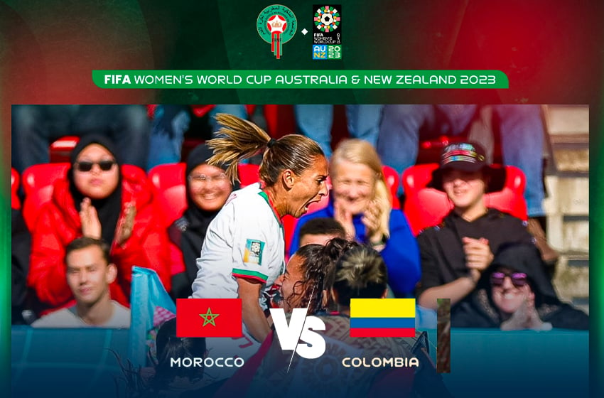 موعد مباراة المغرب كولومبيا في كأس العالم للسيدات