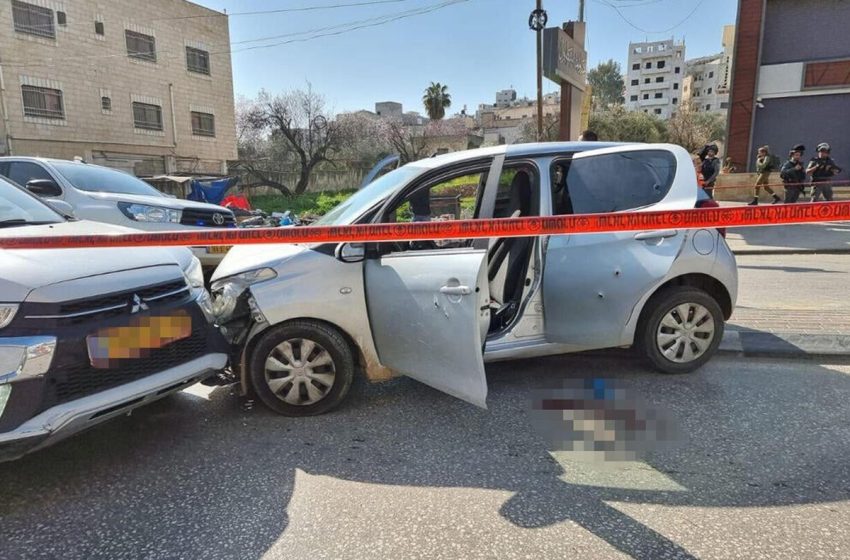  مقتل إسرائيليين اثنين في إطلاق نار بالقرب من بلدة حوارة الفلسطينية