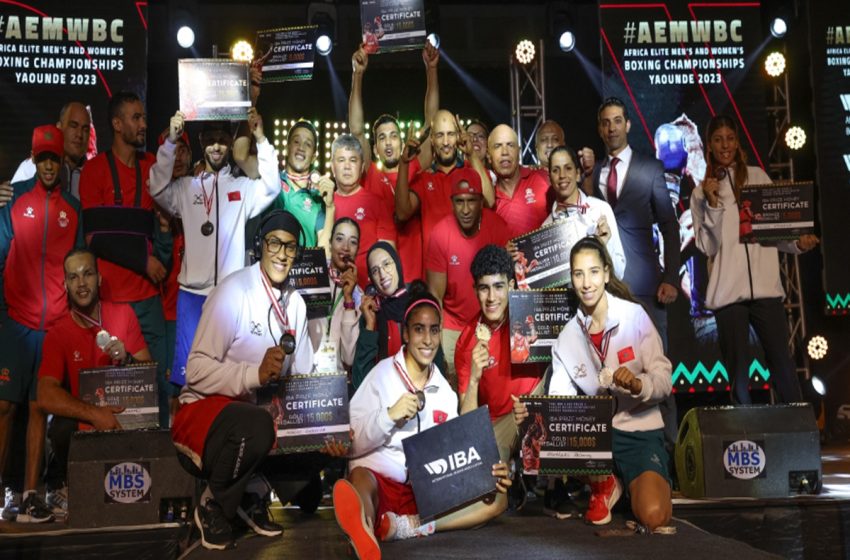 حفل استقبال بالرباط على شرف أبطال الملاكمة المتوجين بالكاميرون و الجزائر