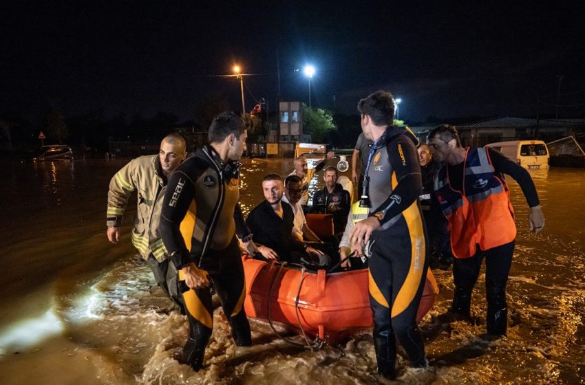 مصرع 7 أشخاص على الأقل في تركيا واليونان وبلغاريا جراء الفيضانات