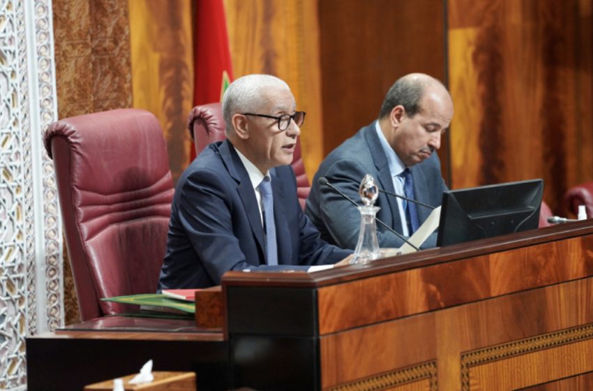  البرلمان المغربي يتبرع بأجرة شهر لفائدة صندوق تدبير آثار الزلزال