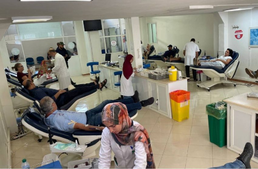  الجديدة : عملية تضامن استثنائية للتبرع بالدم من أجل مساعدة ضحايا زلزال الحوز