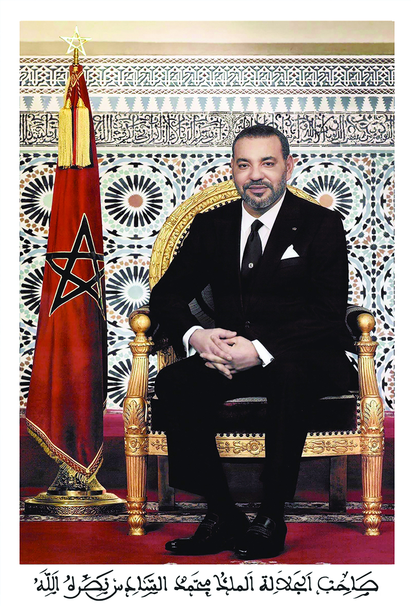 الصورة الرسمية الجديدة لصاحب الجلالة الملك محمد السادس نصره الله وأيده