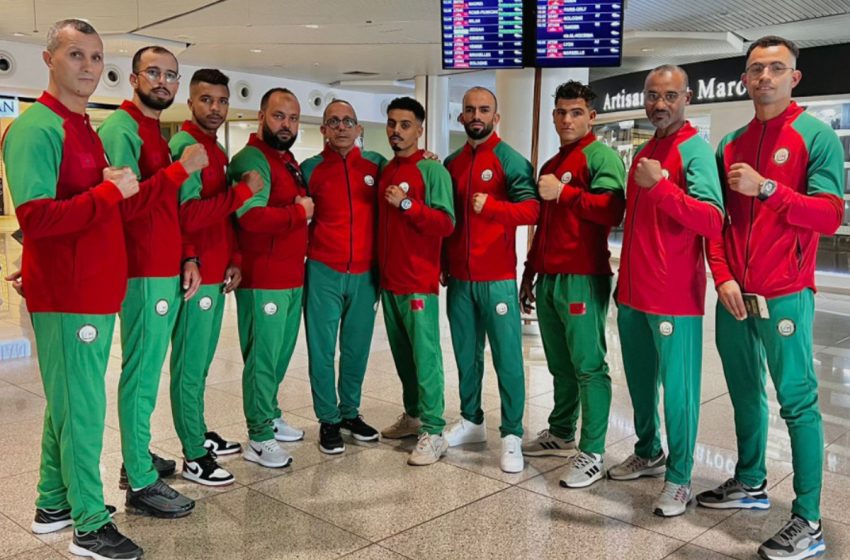  المنتخب المغربي للكيك بوكسينغ يشارك في البطولة العربية بالعراق