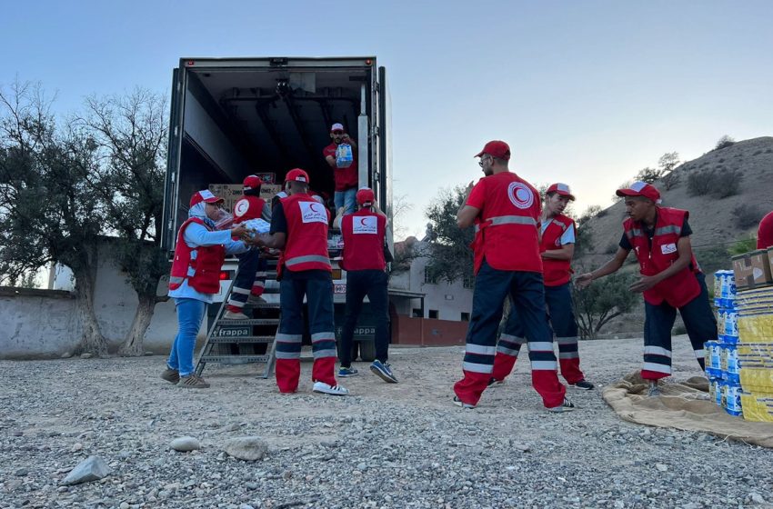 الهلال الأحمر المغربي يواصل تدخلاته الميدانية بإقليم تارودانت لمساعدة المتضررين
