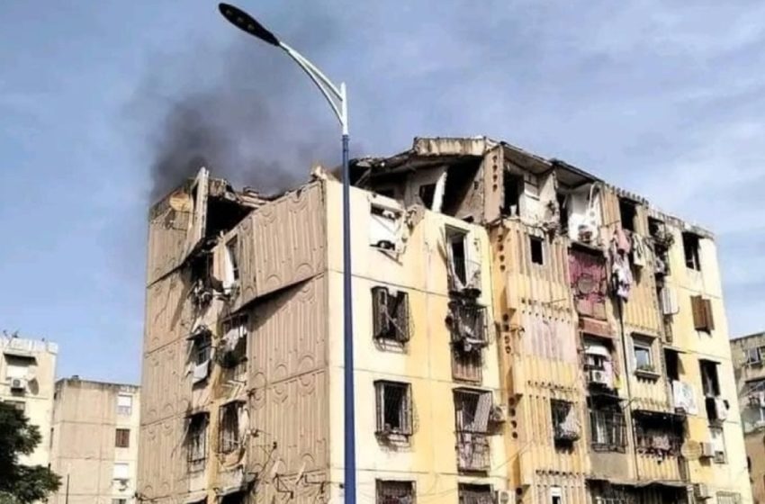 الجزائر: إنفجار بأحد البنايات يصيب ما لا يقل عن 16