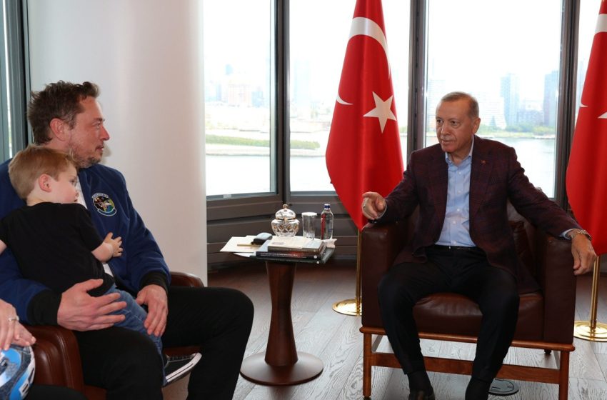 أردوغان يستقبل إيلون ماسك في دعوة لإنشاء مصنع تسلا في تركيا