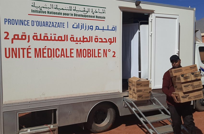  زلزال الحوز: قافلة طبية متعددة التخصصات بجماعة تيديلي بورزازات