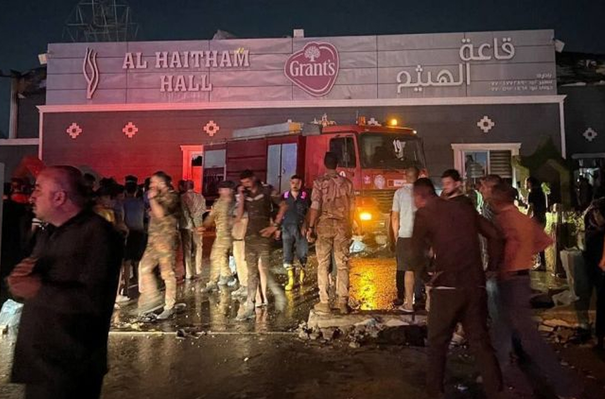 حريق نينوى: اعتقال 14 شخصا متورطين بإشعال الألعاب النارية