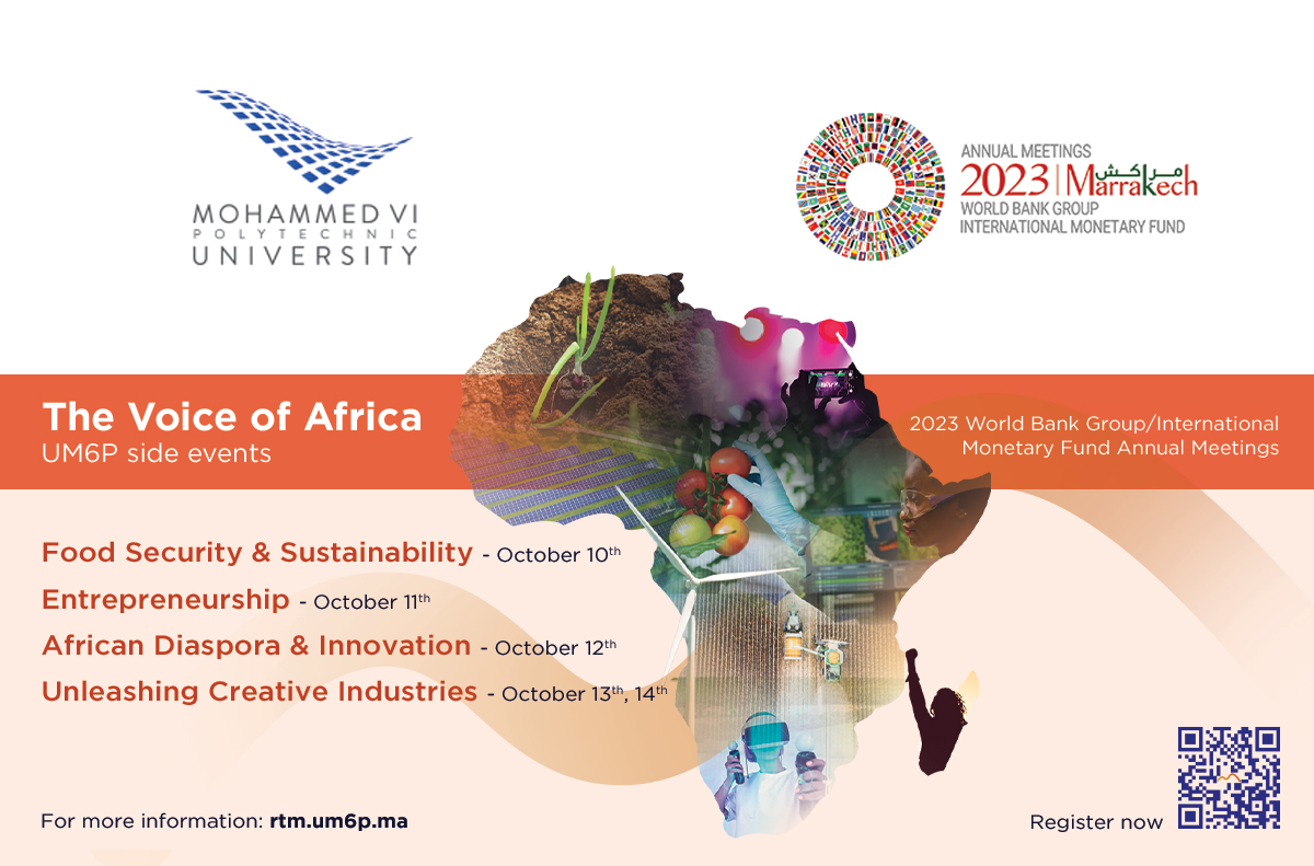 جامعة محمد السادس متعددة التخصصات التقنية (UM6P): تنظيم تظاهرة صوت إفريقيا ما بين 10 و14 أكتوبر المقبل