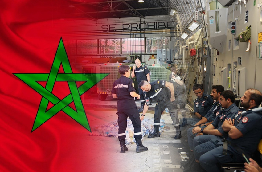 المملكة المغربية تؤكد ترحيبها بكل المبادرات التضامنية وتشكر البلدان الصديقة والشقيقة