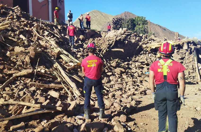  زلزال الحوز: وزيرة الدفاع الإسبانية تشيد بدعم القوات المسلحة الملكية والسلطات لرجال الإنقاذ الإسبان