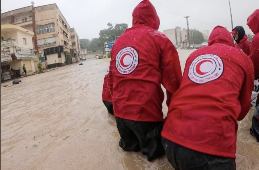 إعصار دانيال في ليبيا يخلف خسائر بشرية ومادية كبيرة