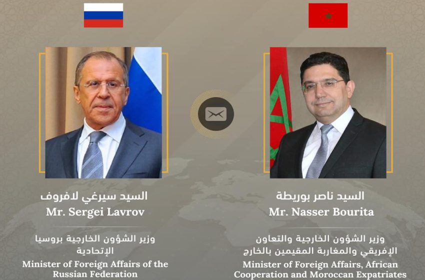  الذكرى ال65 لإقامة العلاقات الدبلوماسية المغربية الروسية: تبادل رسائل التهنئة بين بوريطة ونظيره لافروف