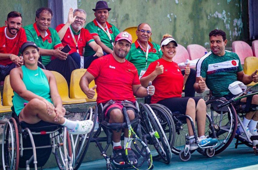 الألعاب البارلمبية الافريقية/تنس: المغرب يفوز بالميدالية الذهبية في نهائي زوجي