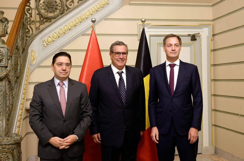  السيد أخنوش يتباحث ببروكسيل مع رئيس الوزراء البلجيكي