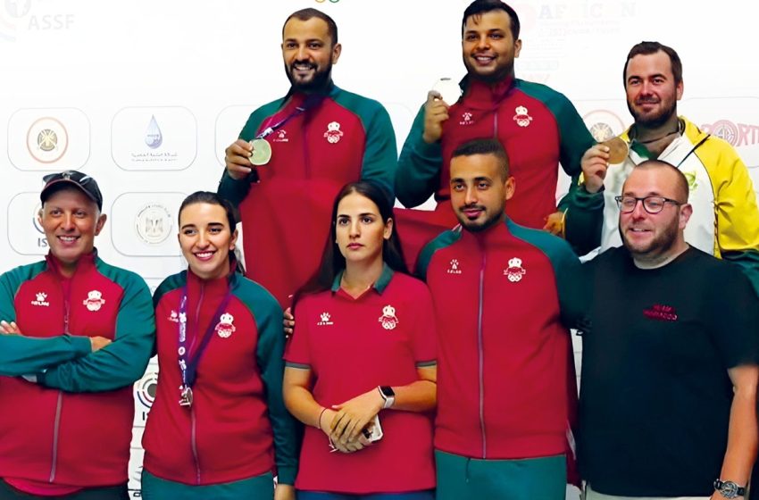 حفل إستقبال بالرباط على شرف الأبطال المغاربة المتوجين في البطولة الإفريقية للرماية الرياضية بمصر
