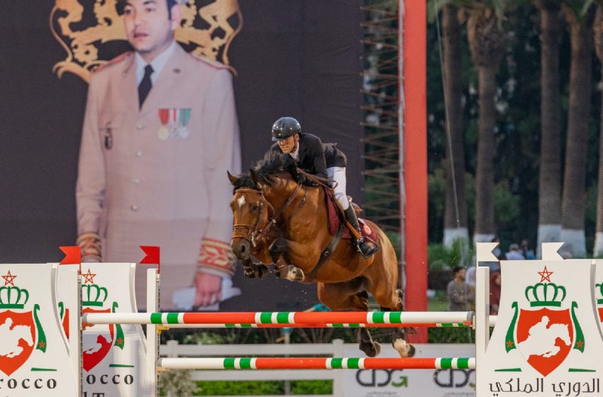  الدوري الملكي المغربي للقفز على الحواجز: الفارسة البلجيكية مارين سكوفلير تفوز بجائزة المرحومة صاحبة السمو الملكي الأميرة للا آمنة