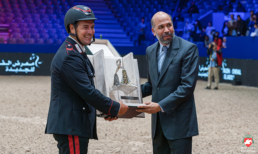 الدوري الملكي للقفز على الحواجز: الجائزة الكبرى كأس العالم للملك محمد السادس من نصيب الإيطالي Emmanuel Gaudiano