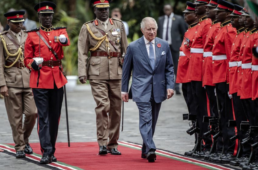  الملك تشارلز الثالث يقوم بزيارة دولة إلى كينيا