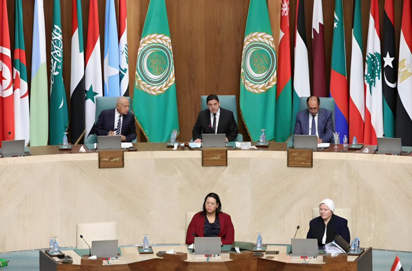  الجامعة العربية: انطلاق أعمال الدورة غير العادية على مستوى وزراء الخارجية بالقاهرة برئاسة المغرب