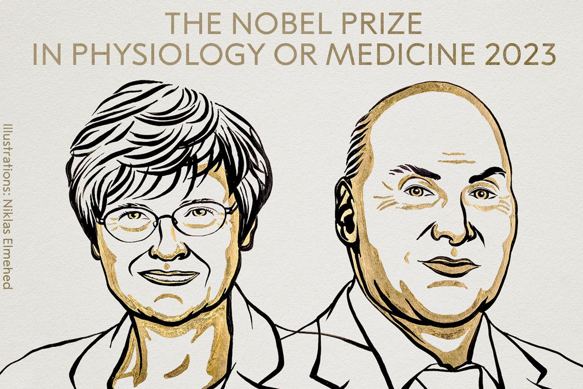 جائزة نوبل للطب 2023 تمنح لباحثين ساهما فى تطوير لقاحات ضد كوفيد 19