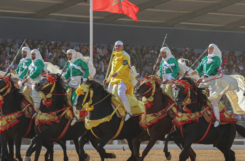  معرض الفرس للجديدة: سربة المقدم أسامة العسري تفوز بالدورة السادسة للجائزة الكبرى لصاحب الجلالة الملك محمد السادس لفنون الفروسية التقليدية